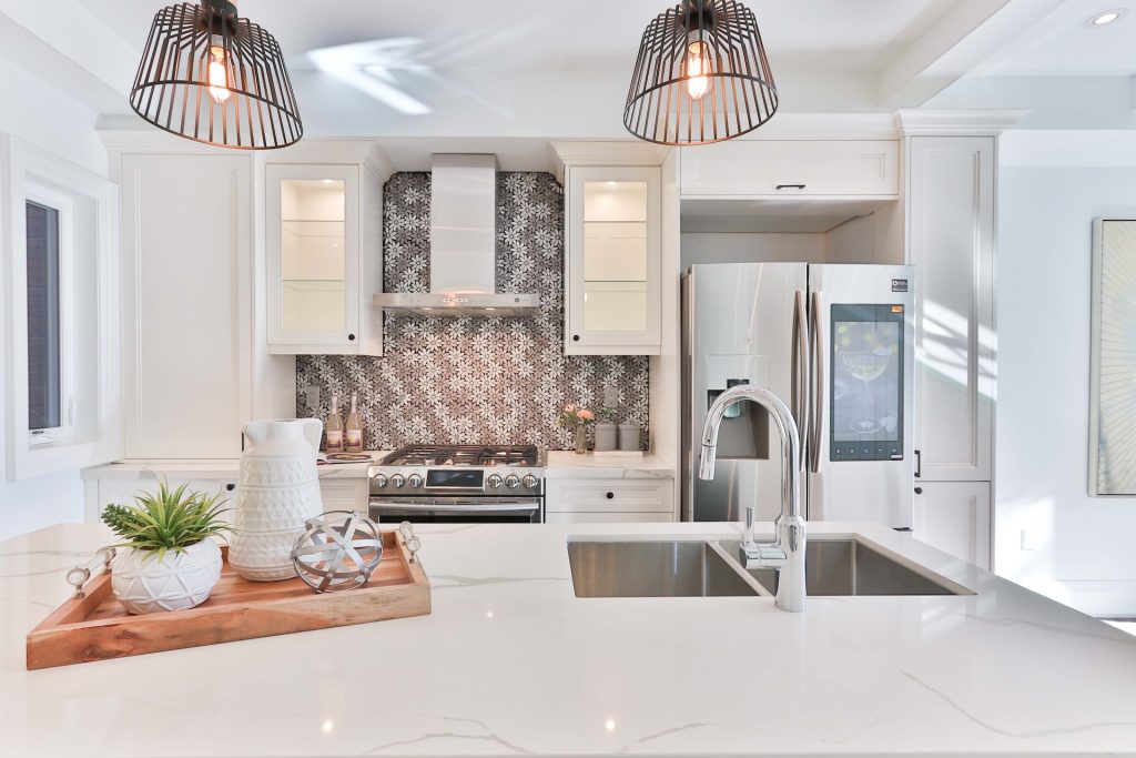 A clean modern kitchen